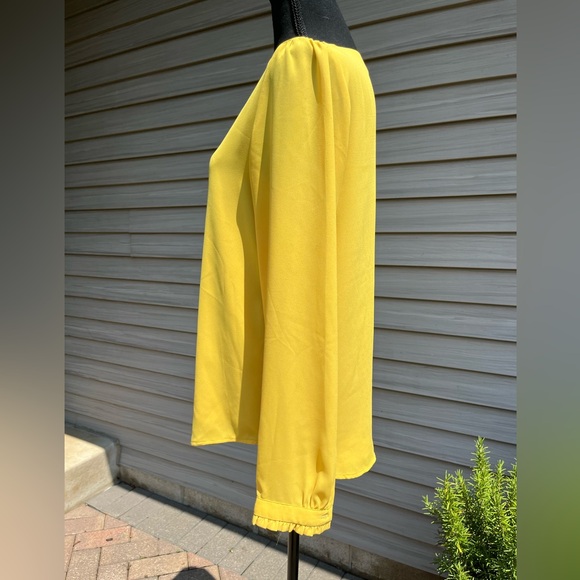 Loft mustard blouses - Picture 2 of 10